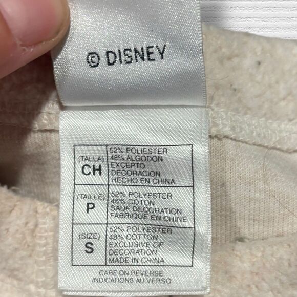 Vtg 90s Disney Catalog Winnie the Pooh Tigger Fall Fleece Henley Sweatshirt S - Picture 4 of 11